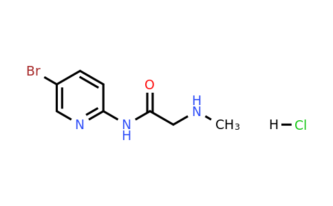 1240528-42-0 | n-(5-Bromopyridin-2-yl)-2-(methylamino)acetamide hydrochloride