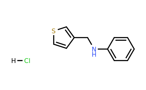 1240529-61-6 | n-(Thiophen-3-ylmethyl)aniline hydrochloride