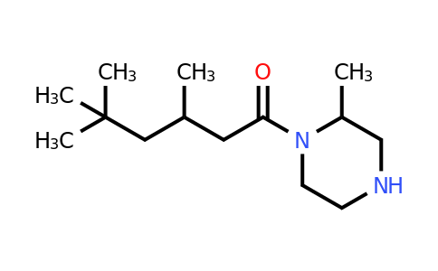 3,5,5-Trimethyl-1-(2-methylpiperazin-1-yl)hexan-1-one