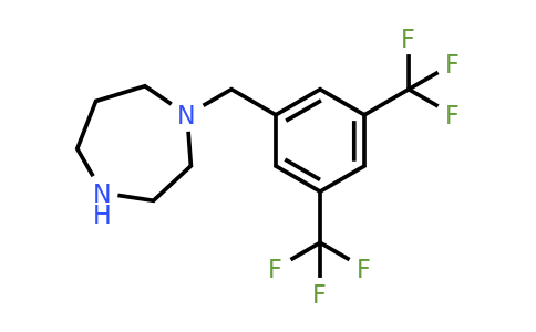 1240566-28-2 | 1-{[3,5-Bis(trifluoromethyl)phenyl]methyl}-1,4-diazepane