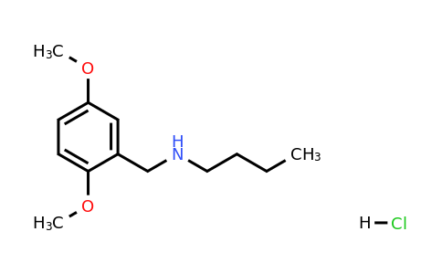 1240566-94-2 | Butyl[(2,5-dimethoxyphenyl)methyl]amine hydrochloride