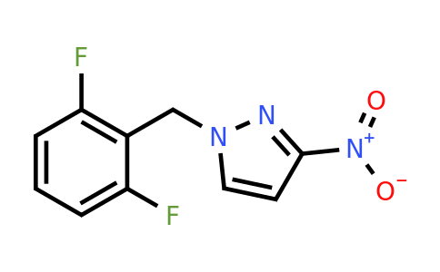 1-[(2,6-Difluorophenyl)methyl]-3-nitro-1h-pyrazole