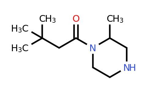 3,3-Dimethyl-1-(2-methylpiperazin-1-yl)butan-1-one