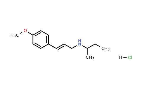 1240590-86-6 | (Butan-2-yl)[(2e)-3-(4-methoxyphenyl)prop-2-en-1-yl]amine hydrochloride
