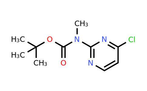 1240594-10-8 | tert-Butyl (4-chloropyrimidin-2-yl)(methyl)carbamate