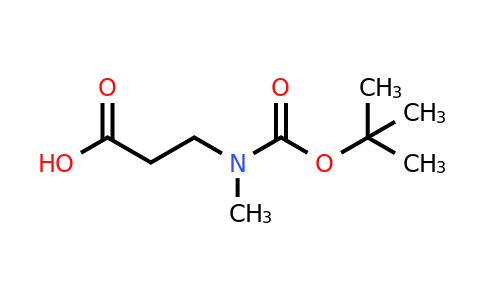 124072-61-3 | 3-((tert-Butoxycarbonyl)(methyl)amino)propanoic acid