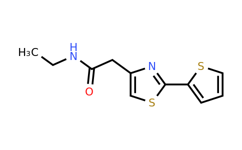 1240754-43-1 | n-Ethyl-2-(2-(thiophen-2-yl)thiazol-4-yl)acetamide
