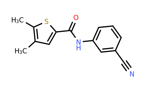1240815-73-9 | n-(3-Cyanophenyl)-4,5-dimethylthiophene-2-carboxamide