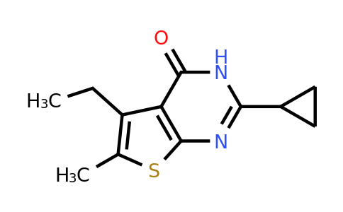 1241123-20-5 | 2-Cyclopropyl-5-ethyl-6-methylthieno[2,3-d]pyrimidin-4(3h)-one