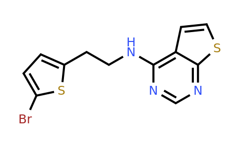 1241127-25-2 | n-(2-(5-Bromothiophen-2-yl)ethyl)thieno[2,3-d]pyrimidin-4-amine
