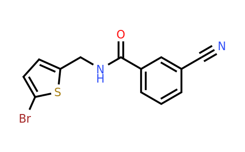 1241160-85-9 | n-((5-Bromothiophen-2-yl)methyl)-3-cyanobenzamide