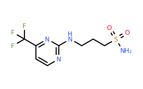 1241207-68-0 | 3-((4-(Trifluoromethyl)pyrimidin-2-yl)amino)propane-1-sulfonamide