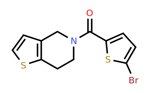 1241232-31-4 | (5-Bromothiophen-2-yl)(6,7-dihydrothieno[3,2-c]pyridin-5(4h)-yl)methanone