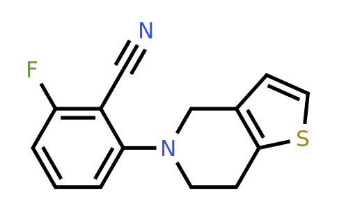 1241255-45-7 | 2-(6,7-Dihydrothieno[3,2-c]pyridin-5(4h)-yl)-6-fluorobenzonitrile