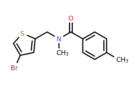 1241532-92-2 | n-((4-Bromothiophen-2-yl)methyl)-n,4-dimethylbenzamide