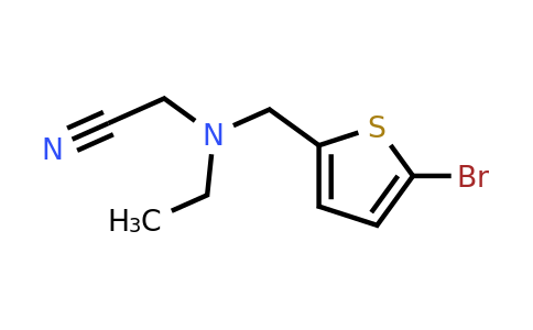 1241572-12-2 | 2-(((5-Bromothiophen-2-yl)methyl)(ethyl)amino)acetonitrile