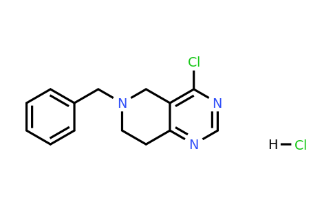 1241726-11-3 | 6-Benzyl-4-chloro-5H,6H,7H,8H-pyrido[4,3-d]pyrimidine hydrochloride