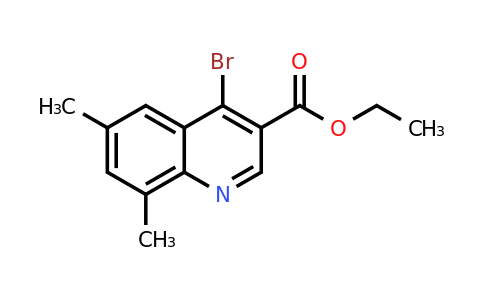 Ethyl 4-bromo-6,8-dimethylquinoline-3-carboxylate