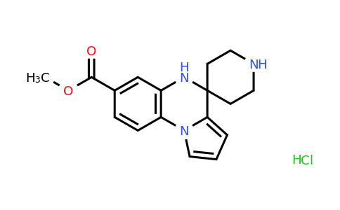 1242268-06-9 | Methyl 5'H-spiro[piperidine-4,4'-pyrrolo[1,2-a]quinoxaline]-7'-carboxylate hydrochloride