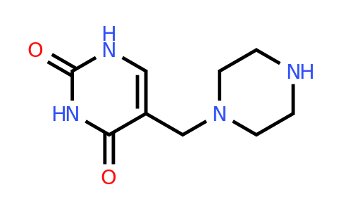 1242281-57-7 | 5-(Piperazin-1-ylmethyl)pyrimidine-2,4(1h,3h)-dione