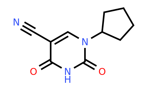 1242281-88-4 | 1-Cyclopentyl-2,4-dioxo-1,2,3,4-tetrahydropyrimidine-5-carbonitrile
