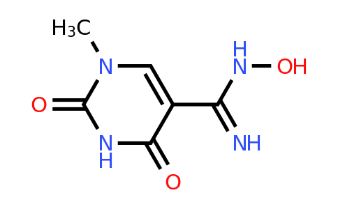 1242336-44-2 | n'-Hydroxy-1-methyl-2,4-dioxo-1,2,3,4-tetrahydropyrimidine-5-carboximidamide