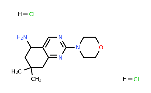 1242339-81-6 | 7,7-Dimethyl-2-morpholino-5,6,7,8-tetrahydroquinazolin-5-amine dihydrochloride