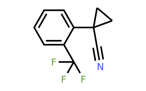 124276-63-7 | 1-(2-(Trifluoromethyl)phenyl)cyclopropane-1-carbonitrile