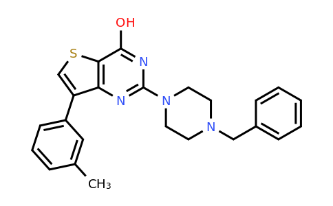 1242866-23-4 | 2-(4-Benzylpiperazin-1-yl)-7-(m-tolyl)thieno[3,2-d]pyrimidin-4-ol