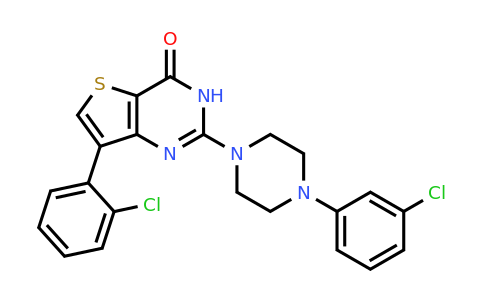 1242866-96-1 | 7-(2-Chlorophenyl)-2-(4-(3-chlorophenyl)piperazin-1-yl)thieno[3,2-d]pyrimidin-4(3H)-one