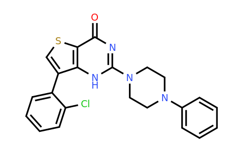 1242871-68-6 | 7-(2-Chlorophenyl)-2-(4-phenylpiperazin-1-yl)thieno[3,2-d]pyrimidin-4(1H)-one