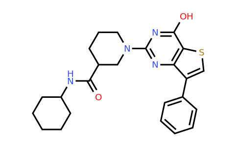 1242873-50-2 | N-cyclohexyl-1-(4-hydroxy-7-phenylthieno[3,2-d]pyrimidin-2-yl)piperidine-3-carboxamide