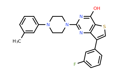 1242886-20-9 | 7-(3-Fluorophenyl)-2-(4-(m-tolyl)piperazin-1-yl)thieno[3,2-d]pyrimidin-4-ol