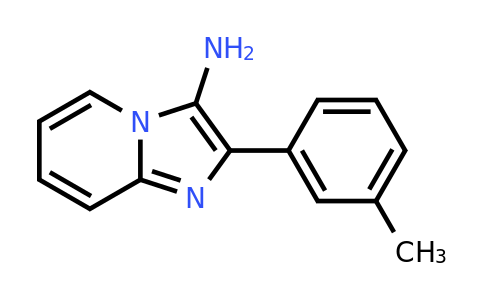 2-(3-Methylphenyl)imidazo[1,2-a]pyridin-3-amine