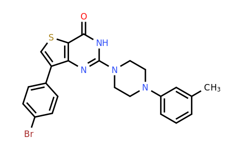 1242913-08-1 | 7-(4-Bromophenyl)-2-(4-(m-tolyl)piperazin-1-yl)thieno[3,2-d]pyrimidin-4(3H)-one