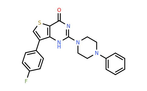 1242931-70-9 | 7-(4-Fluorophenyl)-2-(4-phenylpiperazin-1-yl)thieno[3,2-d]pyrimidin-4(1H)-one