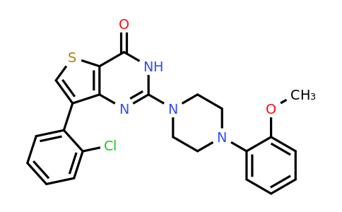1242932-94-0 | 7-(2-Chlorophenyl)-2-(4-(2-methoxyphenyl)piperazin-1-yl)thieno[3,2-d]pyrimidin-4(3H)-one