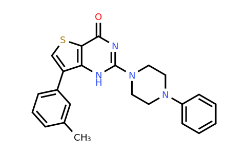 1242963-58-1 | 2-(4-Phenylpiperazin-1-yl)-7-(m-tolyl)thieno[3,2-d]pyrimidin-4(1H)-one