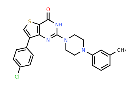 1242964-70-0 | 7-(4-Chlorophenyl)-2-(4-(m-tolyl)piperazin-1-yl)thieno[3,2-d]pyrimidin-4(3H)-one
