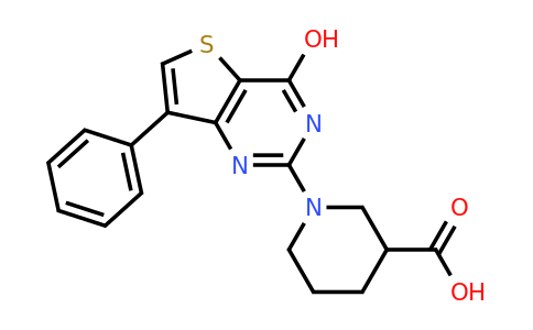 1242985-61-0 | 1-(4-Hydroxy-7-phenylthieno[3,2-d]pyrimidin-2-yl)piperidine-3-carboxylic acid