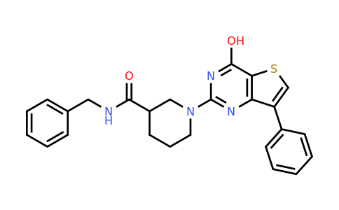 1243035-33-7 | N-benzyl-1-(4-hydroxy-7-phenylthieno[3,2-d]pyrimidin-2-yl)piperidine-3-carboxamide