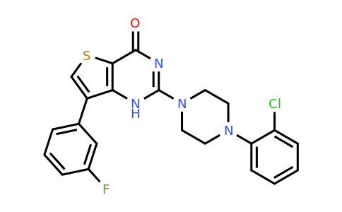 1243061-78-0 | 2-(4-(2-Chlorophenyl)piperazin-1-yl)-7-(3-fluorophenyl)thieno[3,2-d]pyrimidin-4(1H)-one