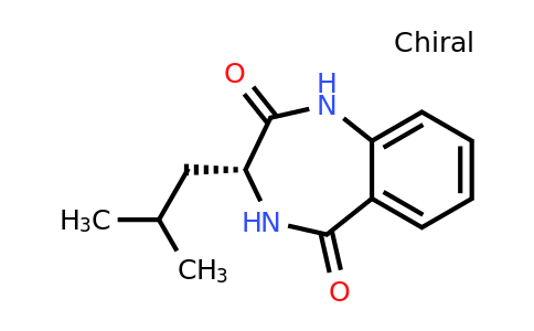 1243086-77-2 | (3R)-3-(2-Methylpropyl)-2,3,4,5-tetrahydro-1H-1,4-benzodiazepine-2,5-dione