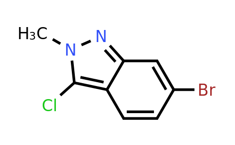 1243419-67-1 | 6-Bromo-3-chloro-2-methyl-2H-indazole