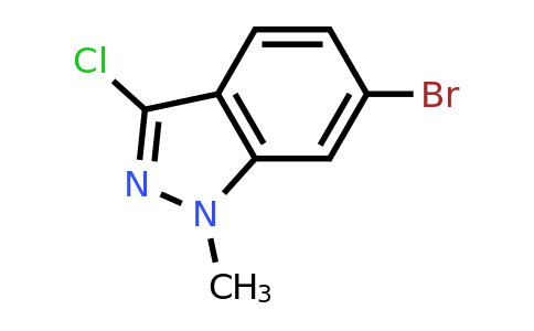 1243472-33-4 | 6-Bromo-3-chloro-1-methyl-1H-indazole