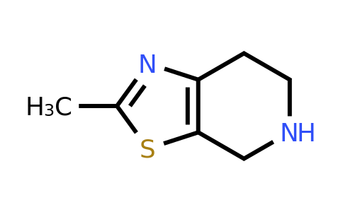 124458-27-1 | 4,5,6,7-Tetrahydro-2-methylthiazolo[5,4-c]pyridine