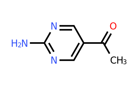 124491-42-5 | 1-(2-Aminopyrimidin-5-yl)ethan-1-one