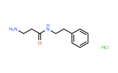 3-Amino-N-phenethylpropanamide hydrochloride
