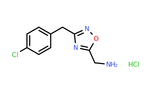 1245569-83-8 | (3-(4-Chlorobenzyl)-1,2,4-oxadiazol-5-yl)methanamine hydrochloride