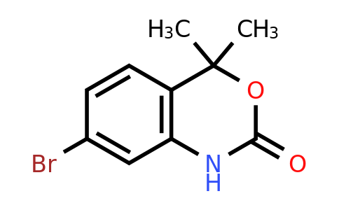 1245643-21-3 | 7-Bromo-4,4-dimethyl-1H-benzo[d][1,3]oxazin-2(4H)-one
